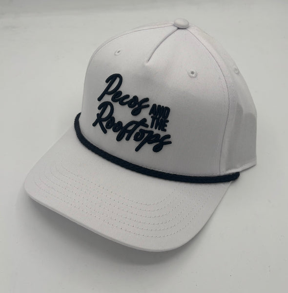 White Puff Hat
