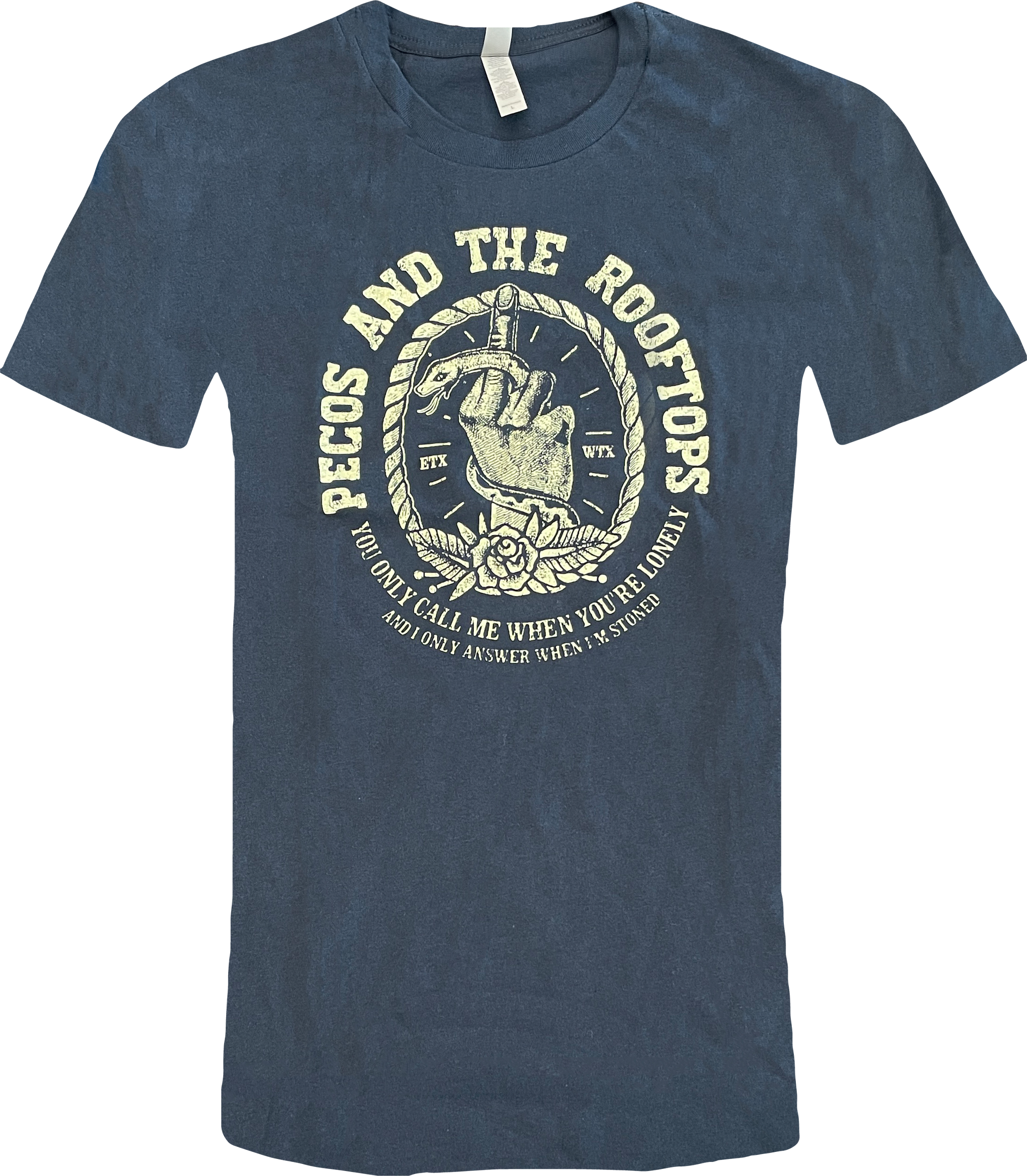 トップス everyone j.30000 rooftop logo L/S TEE M Texas State University Apparel | Barefoot Campus Outfitter